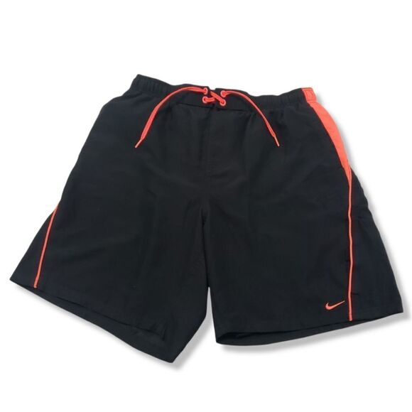 Nike Shorts Size Large Mens Swimming Trunks Swimwear Swim Shorts Lining Lined - Picture 1 of 8